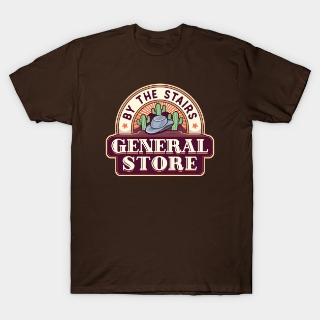 By The Stairs General Store T-Shirt by Lagelantee